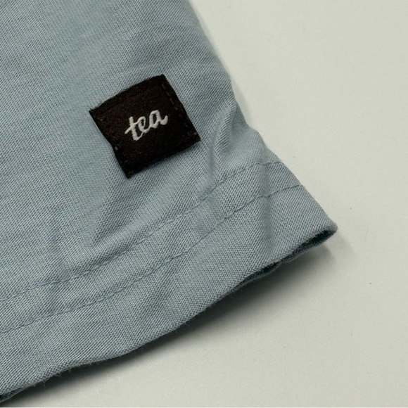 Tea Collection Boy’s Mandrill Monkey Graphic Tee Blue Fog 8 100% Cotton EUC - Picture 5 of 9